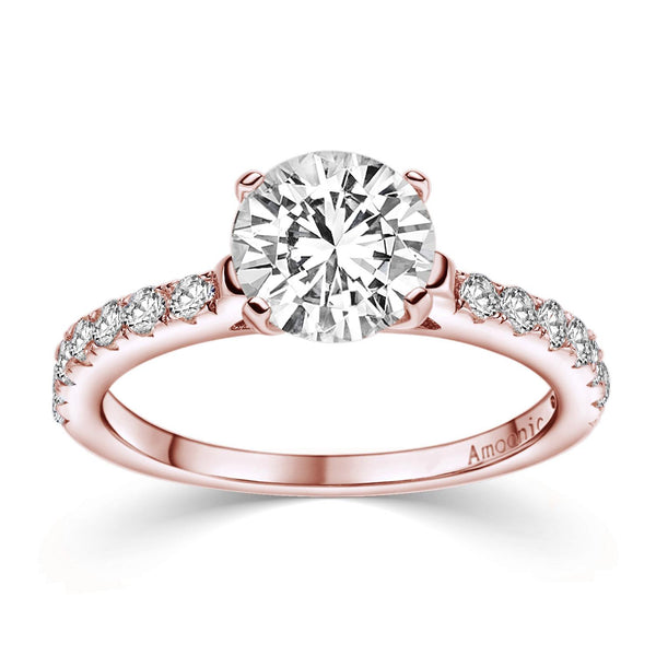 Ring Stein Rosegold Zirkonia