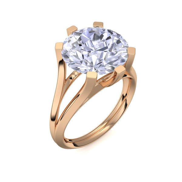 Ring Stein Rosegold Zirkonia