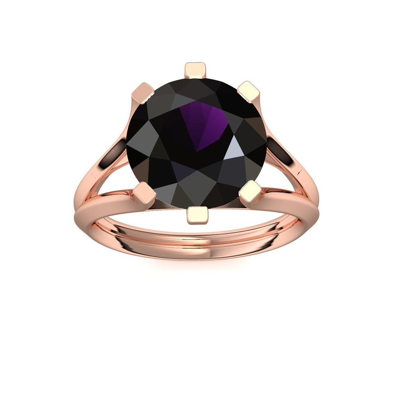 Ring Stein Rotgold Amethyst