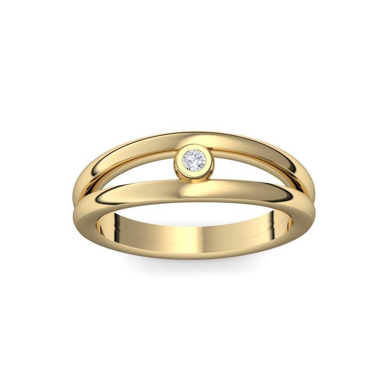 Ring Verlobung Gelbgold Brillant