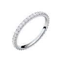 Amoonic Memory Verlobungsring aus 925 Sterling Silber mit Zirkonia