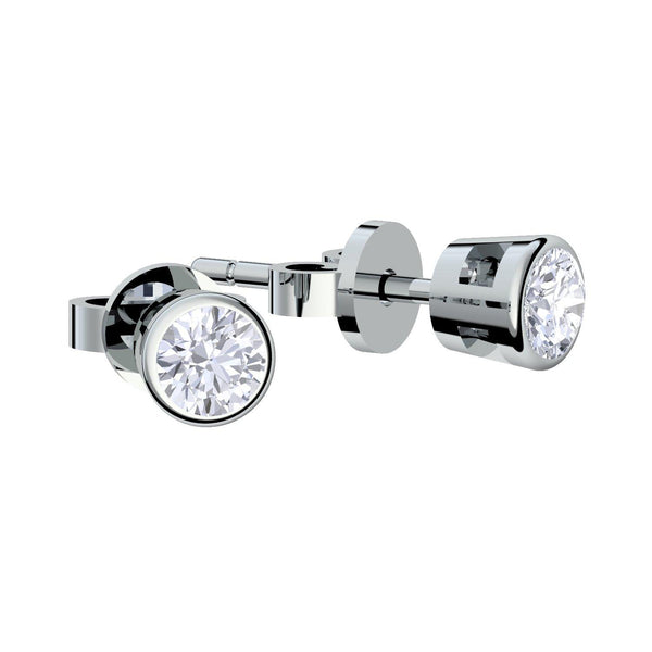 Amoonic StarDreams Ohrringe aus 925 Sterling Silber mit Zirkonia