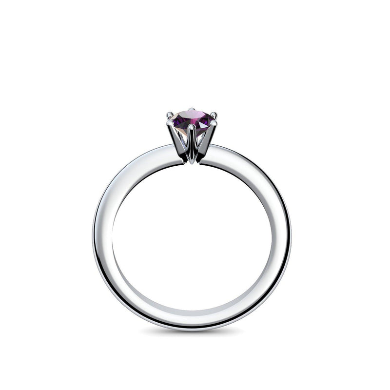 Verlobungsring Damen Platin Amethyst