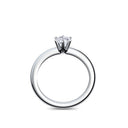 Verlobungsring Damen Platin Zirkonia