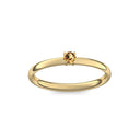 Verlobungsring Gelbgold Citrin