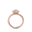 Verlobungsring Rosegold Brillant