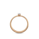 Verlobungsring Rosegold Zirkonia