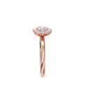 Verlobungsring Rosegold Zirkonia