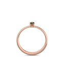 Verlobungsring Rotgold Turmalin