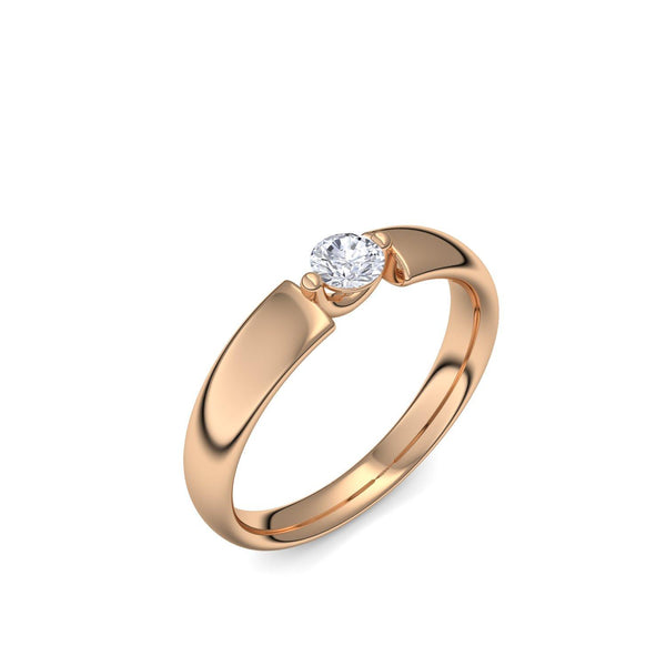 Verlobungsringe Rosegold Brillant