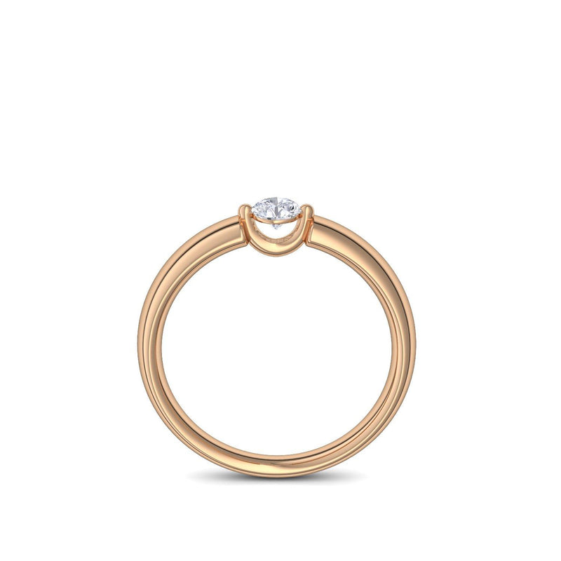 Verlobungsringe Rosegold Brillant