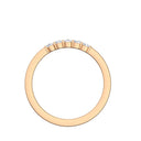 Damen Ring Rosegold Brillant
