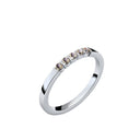 Damen Ring Silber Rauchquarz