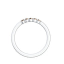 Damen Ring Weissgold Rauchquarz