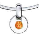 Centrical - Weißgold 750 - Feueropal