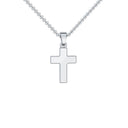 Kette Kreuzanhaenger Silber