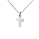 Kette Kreuzanhaenger Silber