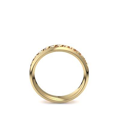 Memory Ring Gelbgold Citrin