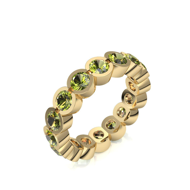 Memory Ring Gelbgold Peridot