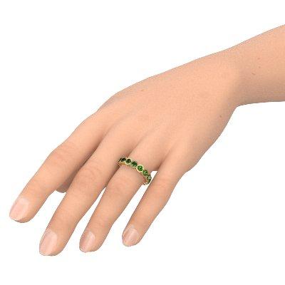 Memory Ring Gelbgold Turmalin