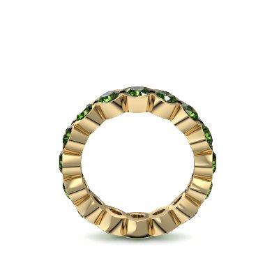 Memory Ring Gelbgold Turmalin