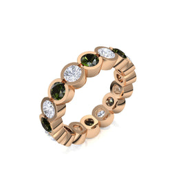 Memory Ring Rosegold Turmalin