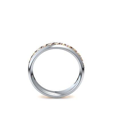 Memory Ring Weissgold Citrin