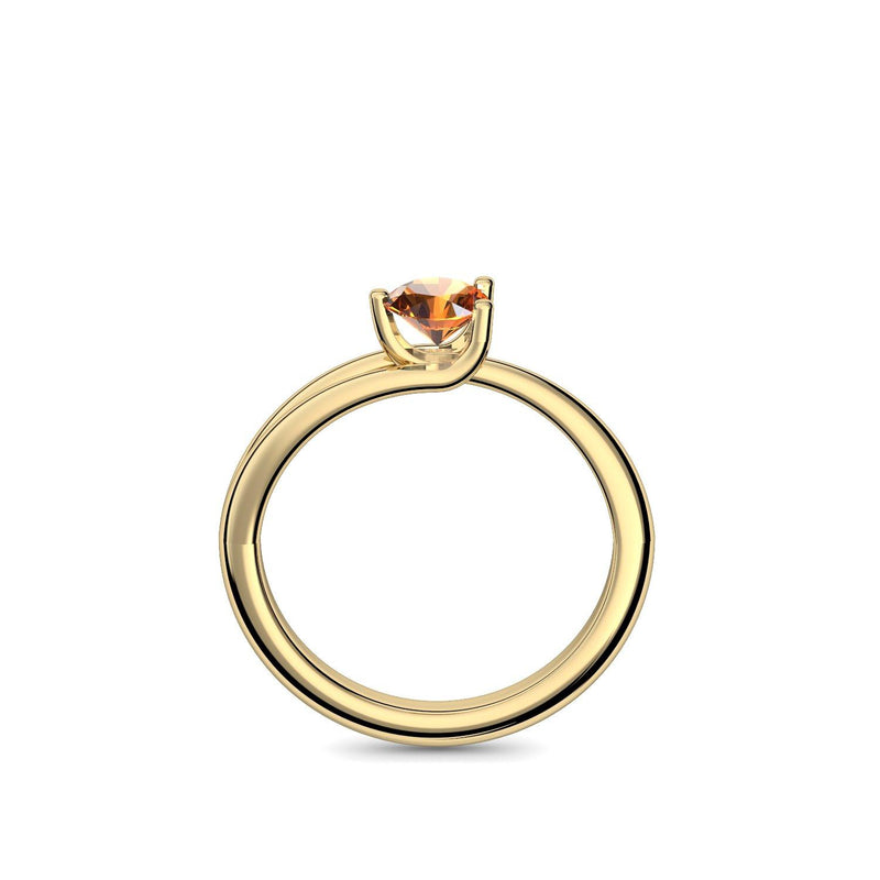 Ring Damen Gelbgold Citrin