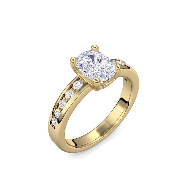 Ring Gelbgold Zirkonia