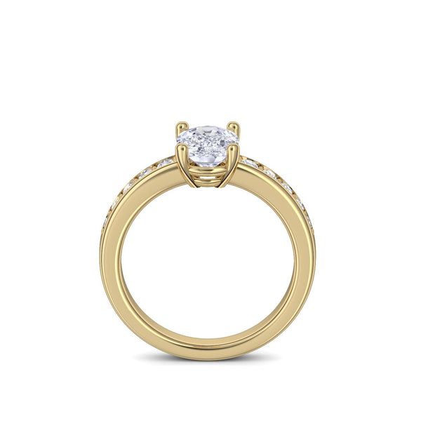 Ring Gelbgold Zirkonia