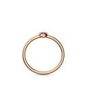Ring Herz Rosegold Rubin