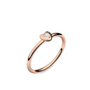 Ring Herz Rotgold Zirkonia