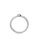 Ring Herz Weissgold Turmalinpink