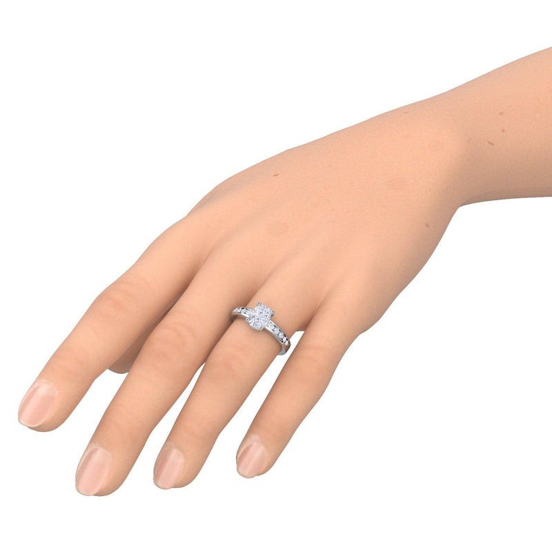 Ring Platin Zirkonia