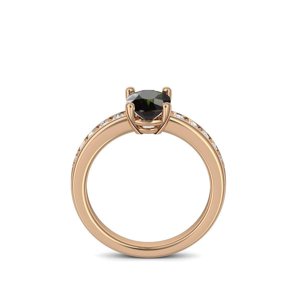 Ring Rosegold Turmalin