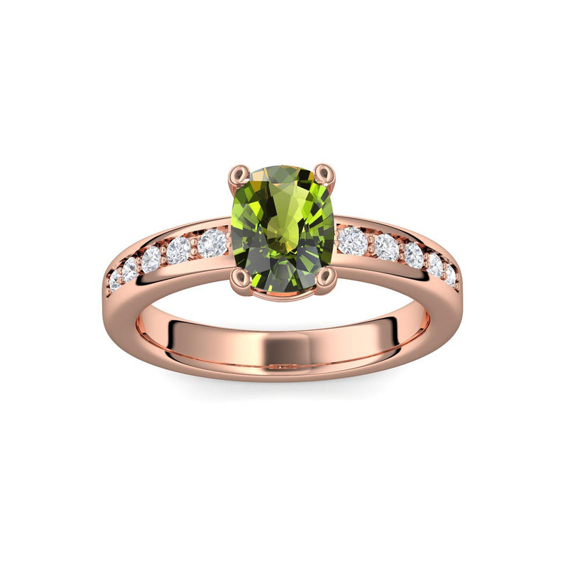 Ring Rotgold Peridot