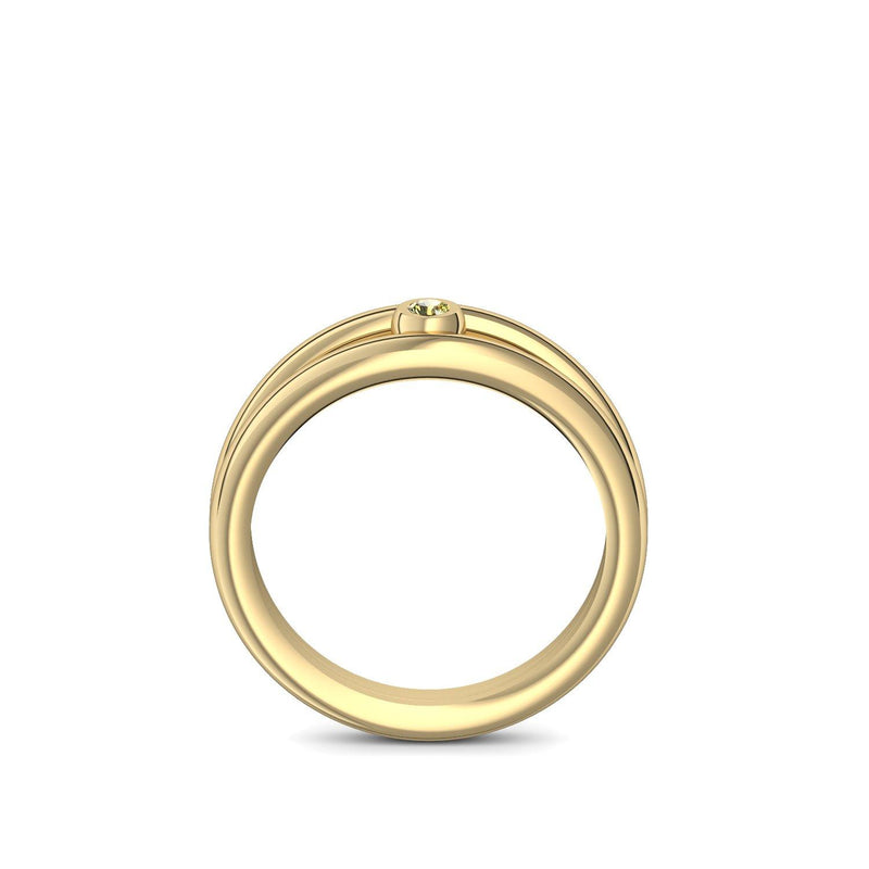 Ring Verlobung Gelbgold Peridot