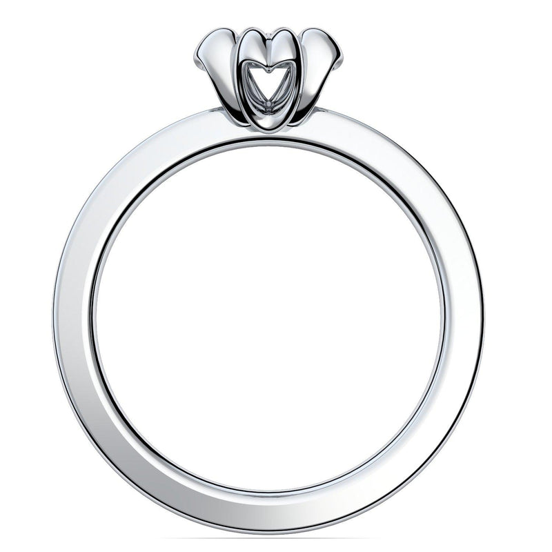 Ring Verlobungsring Platin Brillant