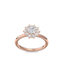 Verlobungsring Rosegold Zirknoia